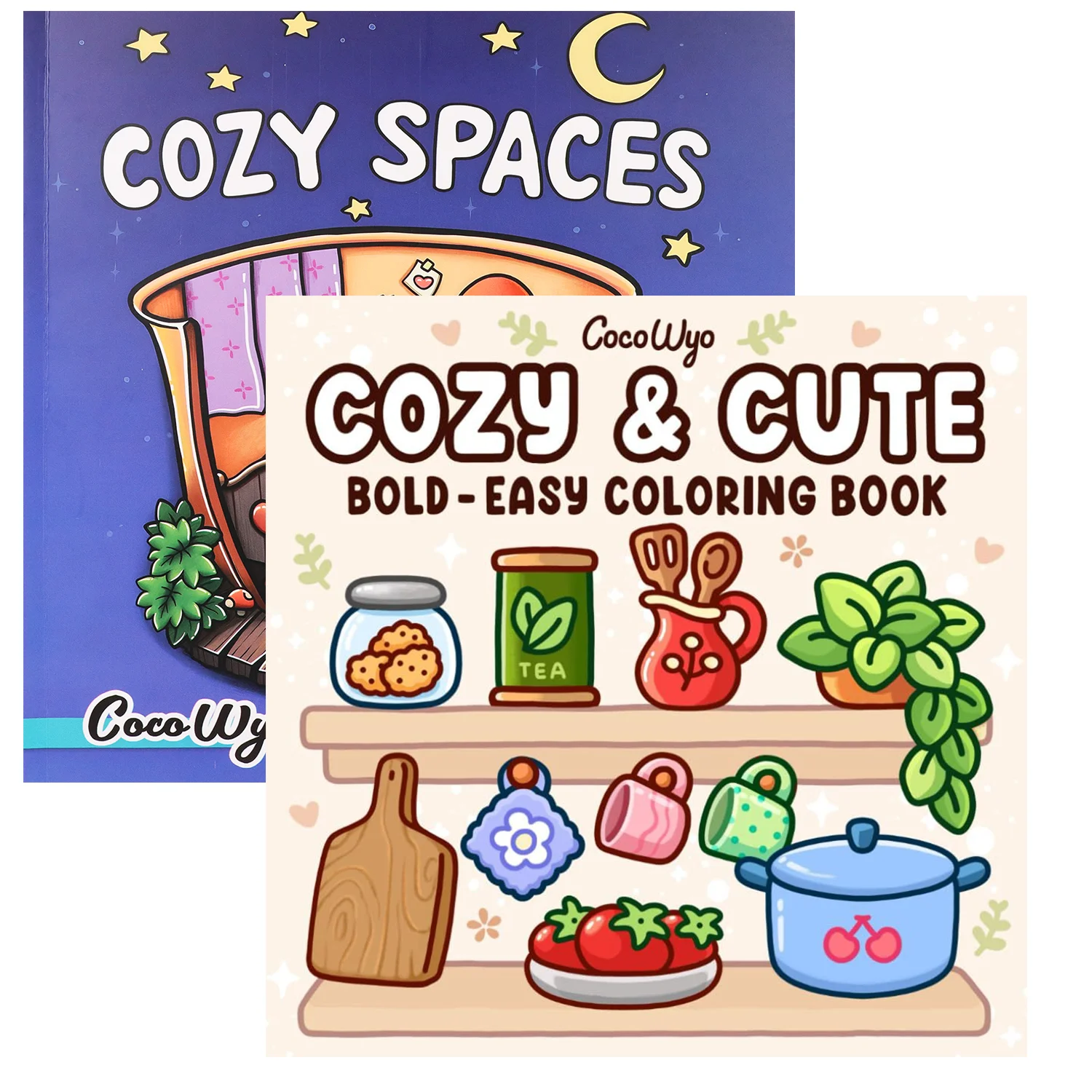 1/2/12Pcs coloring books, Glow cosmetics and Spooky cutie，Glow in the Dark Cosmetics Coloring Book -  Easy Adult Relaxation 6