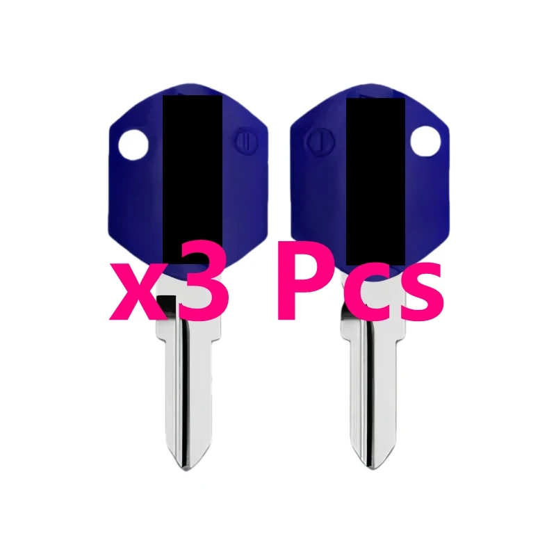 Motorcycle Keys 3Pcs Replace Uncut Blank Keys For KTM DUKE 125 250 390 690 990 1190 1050 1290 KTM250 KTM990 KTM690 KTM390