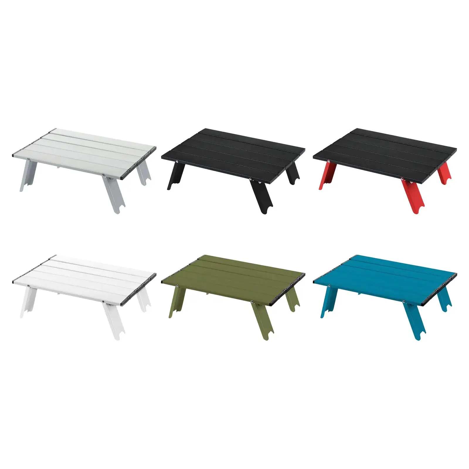 Foldable Camping Table Furniture Aluminium Alloy for Fishing Backyard BBQ