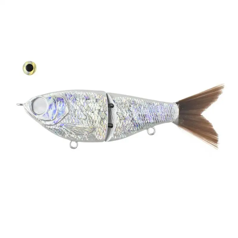 Unpainted Blanks Fishing Lures Need To Make Your Own Lure Bait Two-section Fishing Hard Bait ABS simulate Bait For Sea Fishing