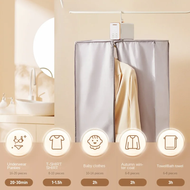 Dryer Air Dryer Dormitory Home Drying Clothes Small Laundry Drier Folder Portable Small Appliances Portable Folding