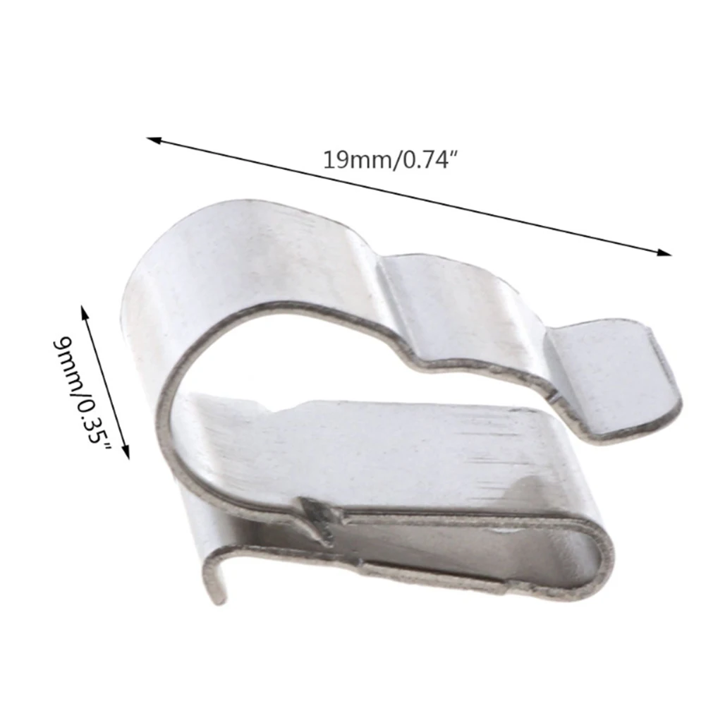 Stainless Steel Solar Panel Cable Clips 100 Pcs For Home Kayaks Fishing Boats cable organizer cable clip cable clamp