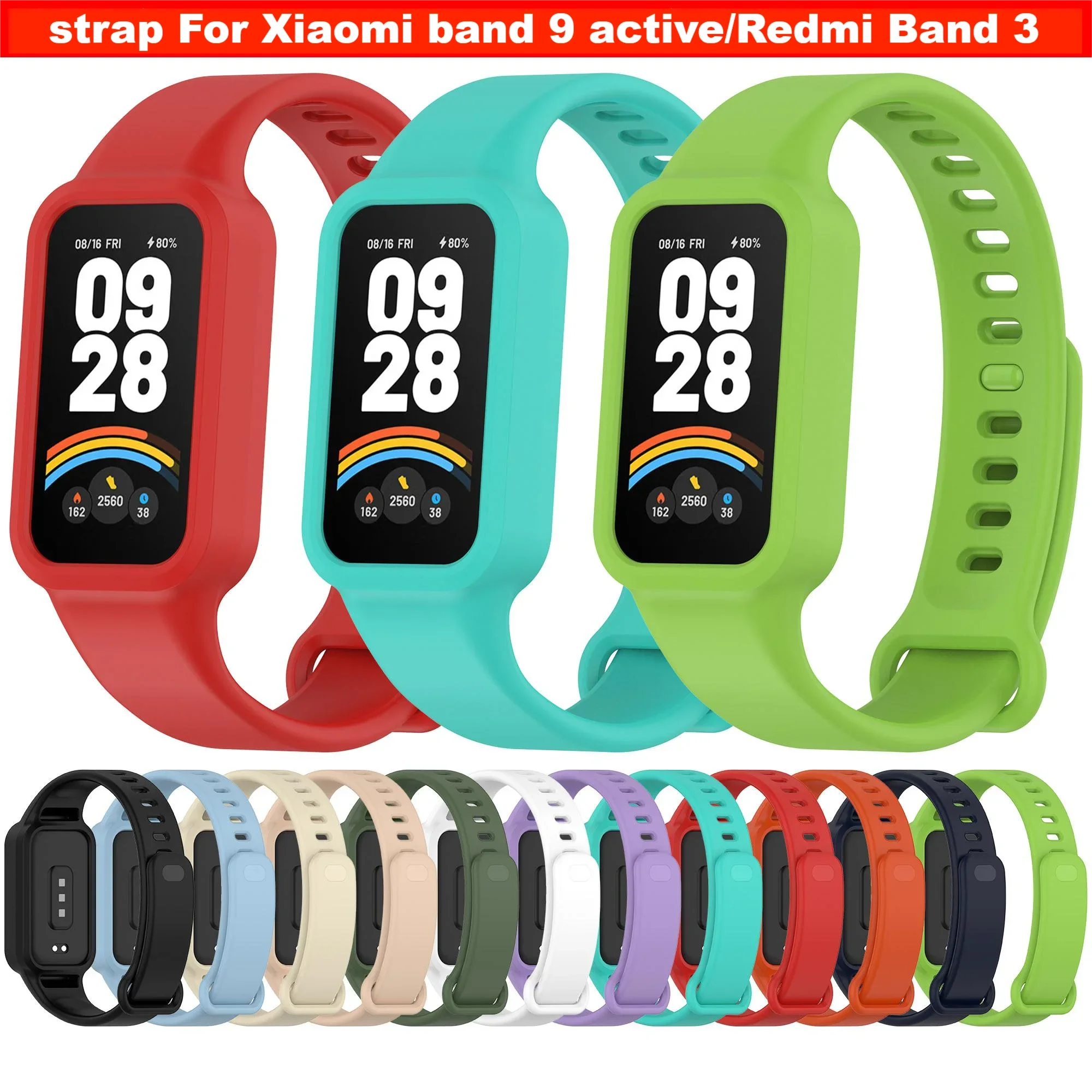 Enhanced Protective Strap Case for Smart Fitness Bands - Universal Watchband Cover and Accessories