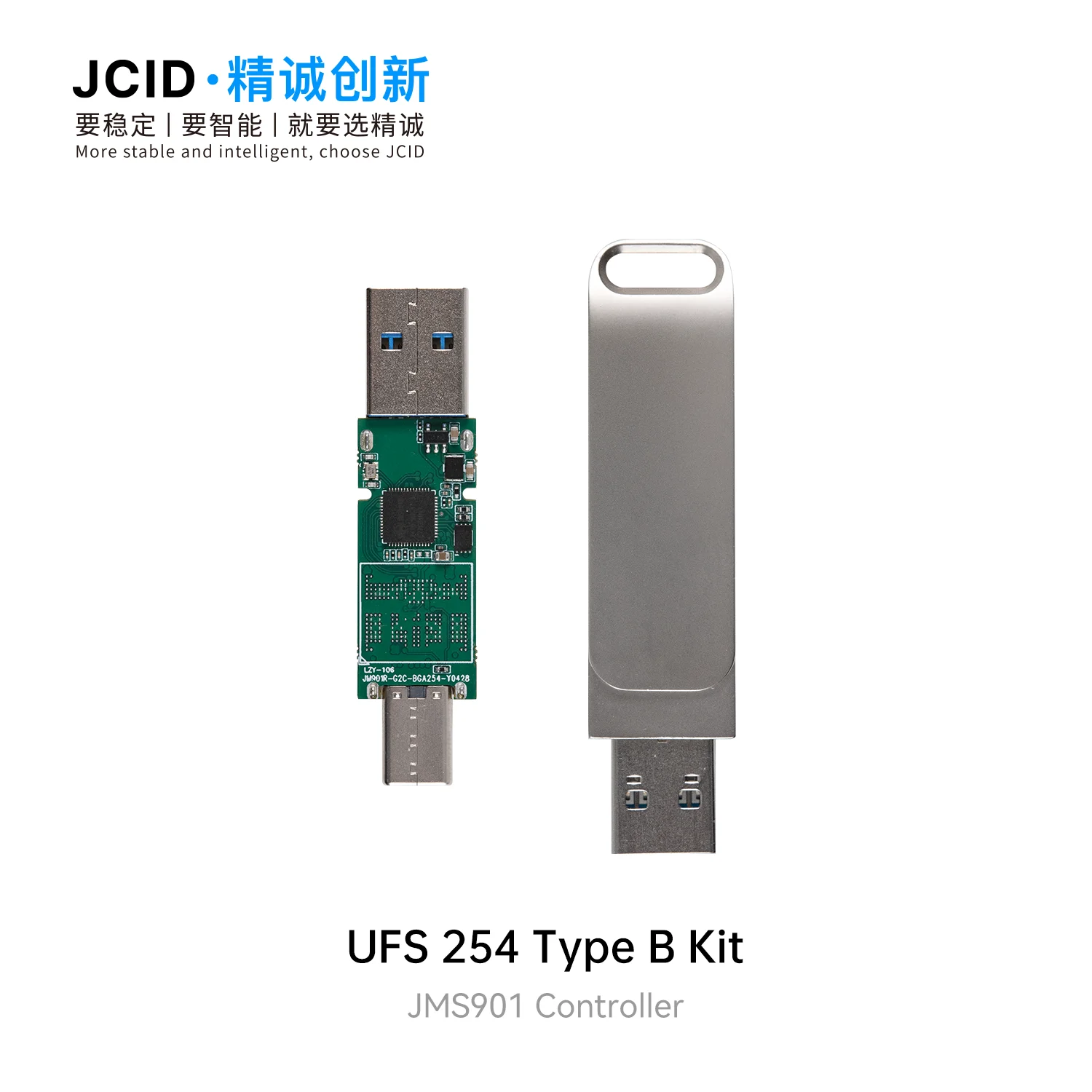 JCID USB 드라이브 변환 키트 U70은 폐폰을 고속 USB 드라이브로 변환할 수 있도록 합니다.