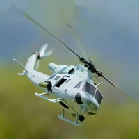 New UH-1Y Venom RC Real Machine GOOSKY E2 Dual Brushless 3D Special Effects Huey Remote Control Helicopter Model Adult Boy Toy 2