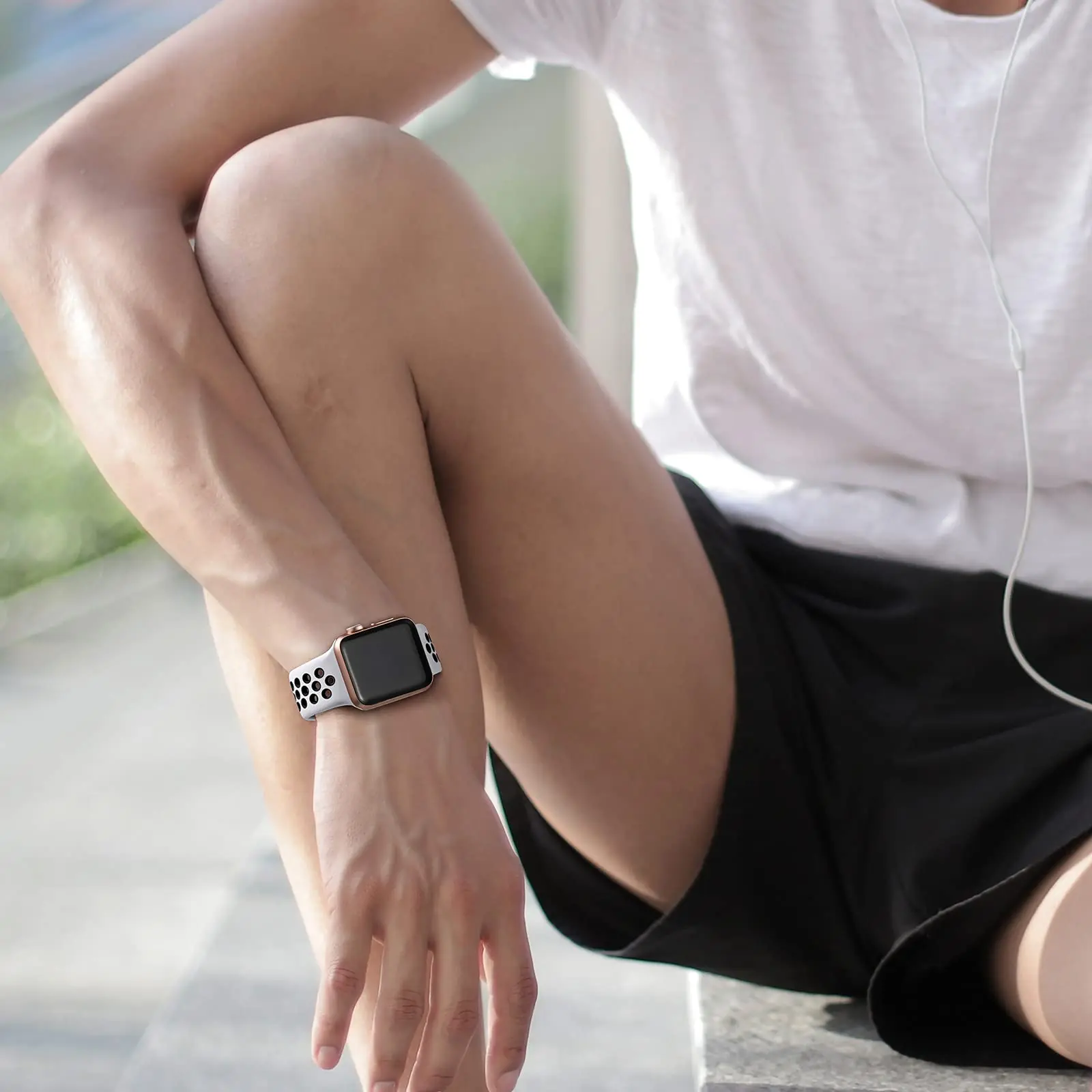 Enhanced Silicone Sport Strap