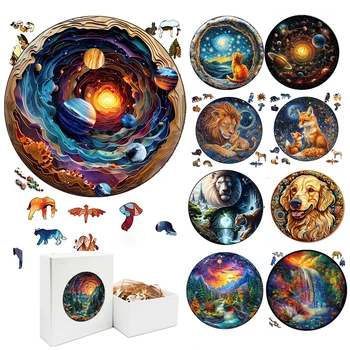 3D Universe Wooden Puzzle 1