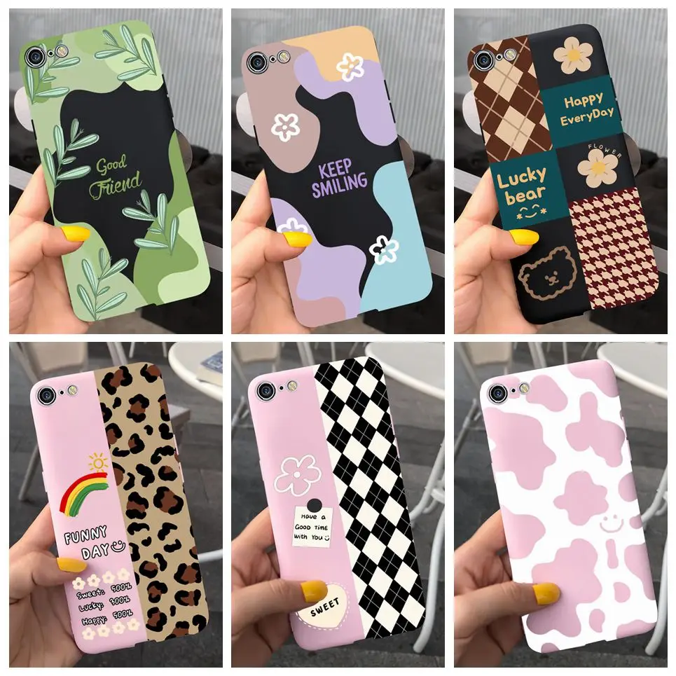 Per Cover Iphone 6 6 S Plus Custodia Posteriore Custodia Per Telefono Con Miscela Di Colori Su Fundas Iphone 6Plus 6 S 6 S Plus Paraurti Silcione Luqu
