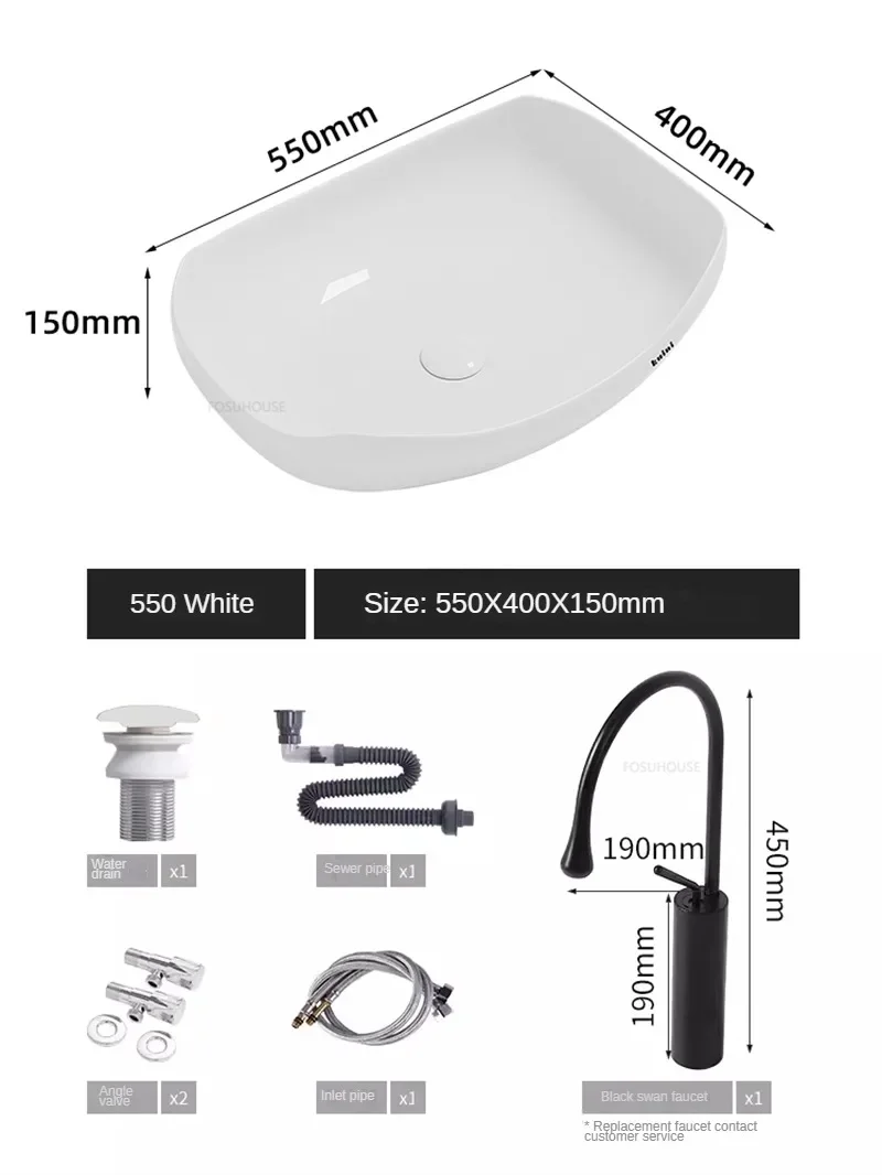 D 55x40cm set 1