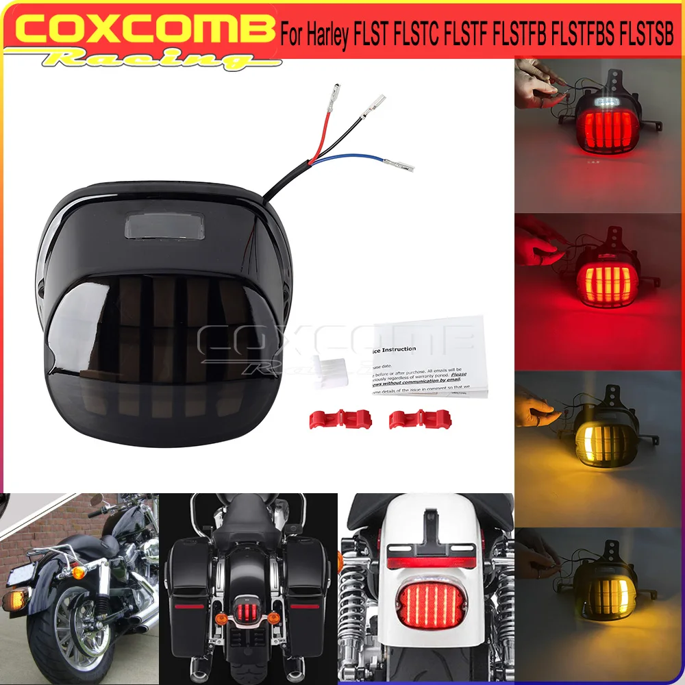 

Задний фонарь для мотоцикла, задние сигналы поворота, тормозной фонарь, лампа освещения для стандартного заднего фонаря 99-23