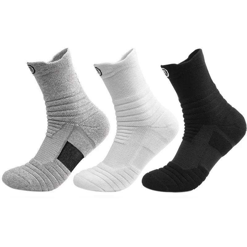 Anti-slip Football Cotton Socks Men Women Short Long Tube Soccer Basketball Sport Socks Breathable Deodorous 38-43