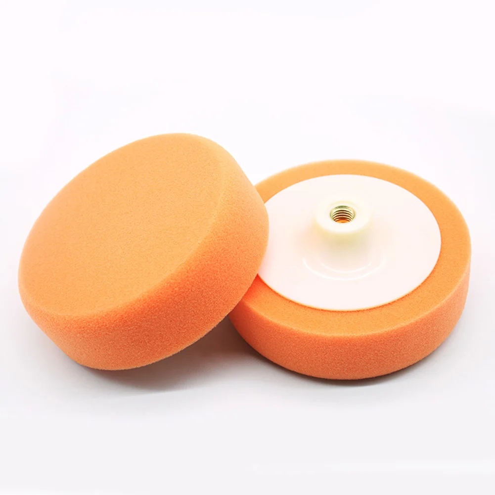 Car Polishing Pad 6 Inches 150mm Polishing Foam Head Pad M14 Backing Plate Flushable Reusable