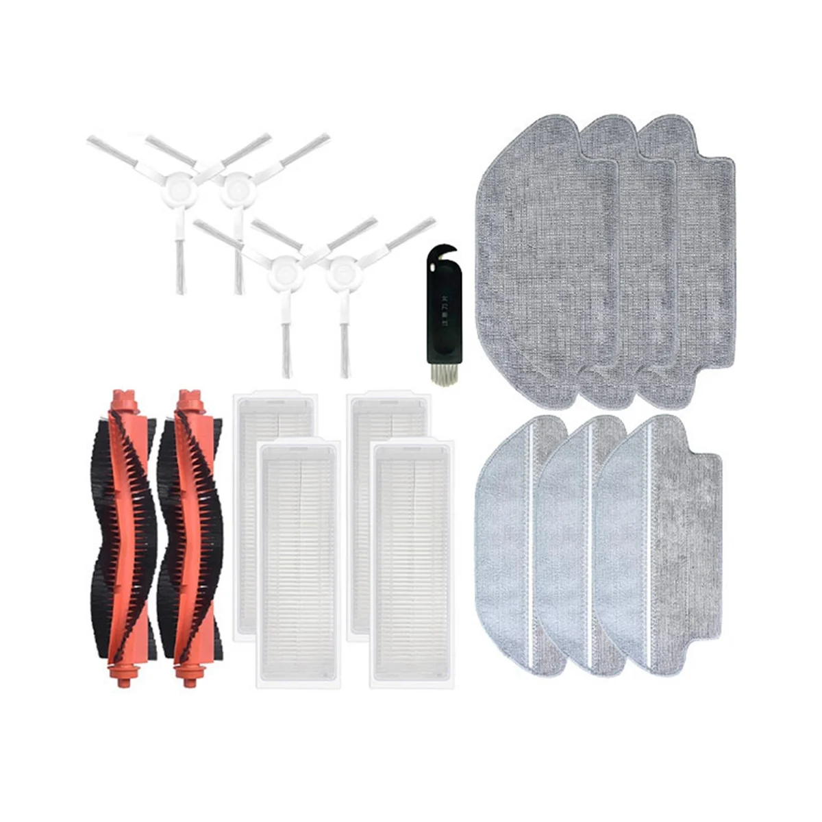 Filtro Hepa Per Xiaomi Mijia Robot Vacuum Mop 2S 3C Mi Robot Vacuum Mop P Parts Muslimyj02Ym Cleaner Parts