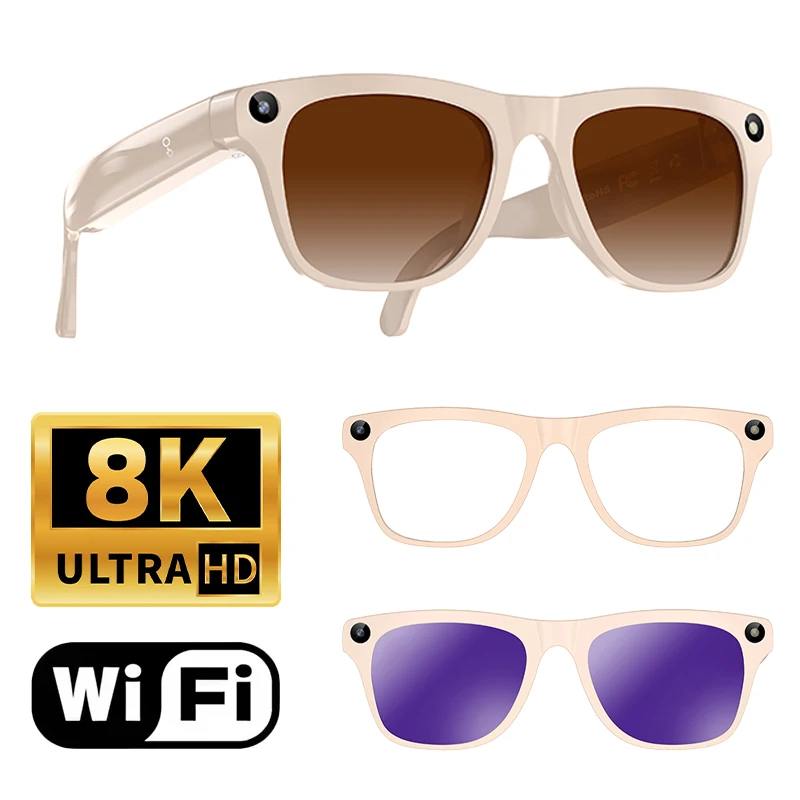 Skin with 3 lenses