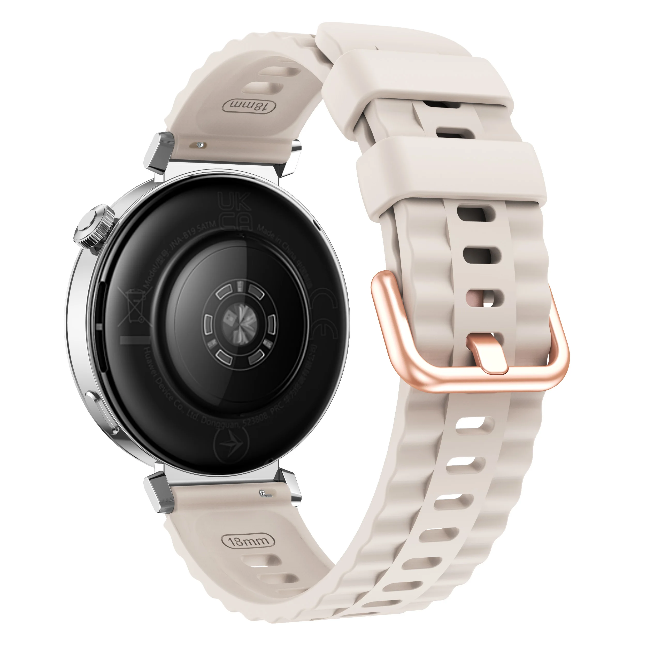 Rose Gold Buckle Design 18mm Watch Strap
