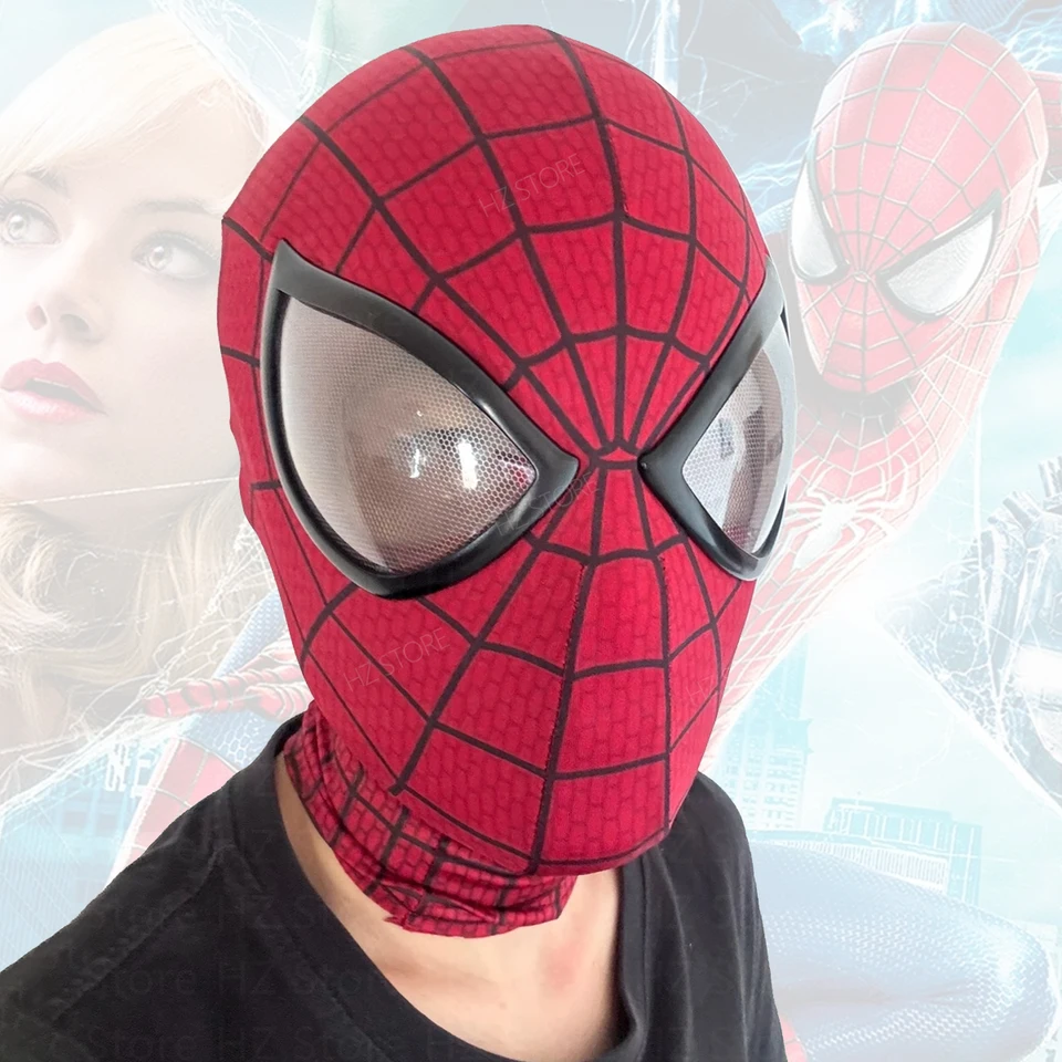 スパイダーマン マスク コスプレ 1/1 3D シェルマスク 2024/BR