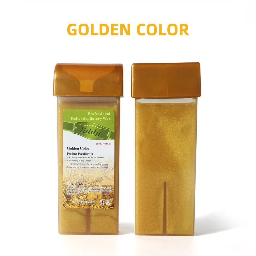 Hair Removal Cream 100g Rosin Free Cartridge Depilatory Hot Film Wax Roller Bikini Face Hair Legs Arm Removal