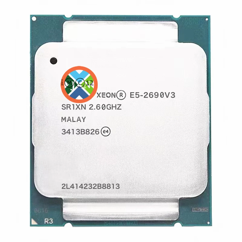 Processeur Intel Xeon E5-2690 V3 2.60GHz 12 Cœurs - SR1XN, 30Mo Cache, LGA2011-3