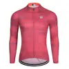 Team Spring /Autumn Cycling Jersey Long Sleeves Men MTB Bicycle Shirt Team Bike Wear Summer Outdoor Quick Dry Clothes Sportswear 4