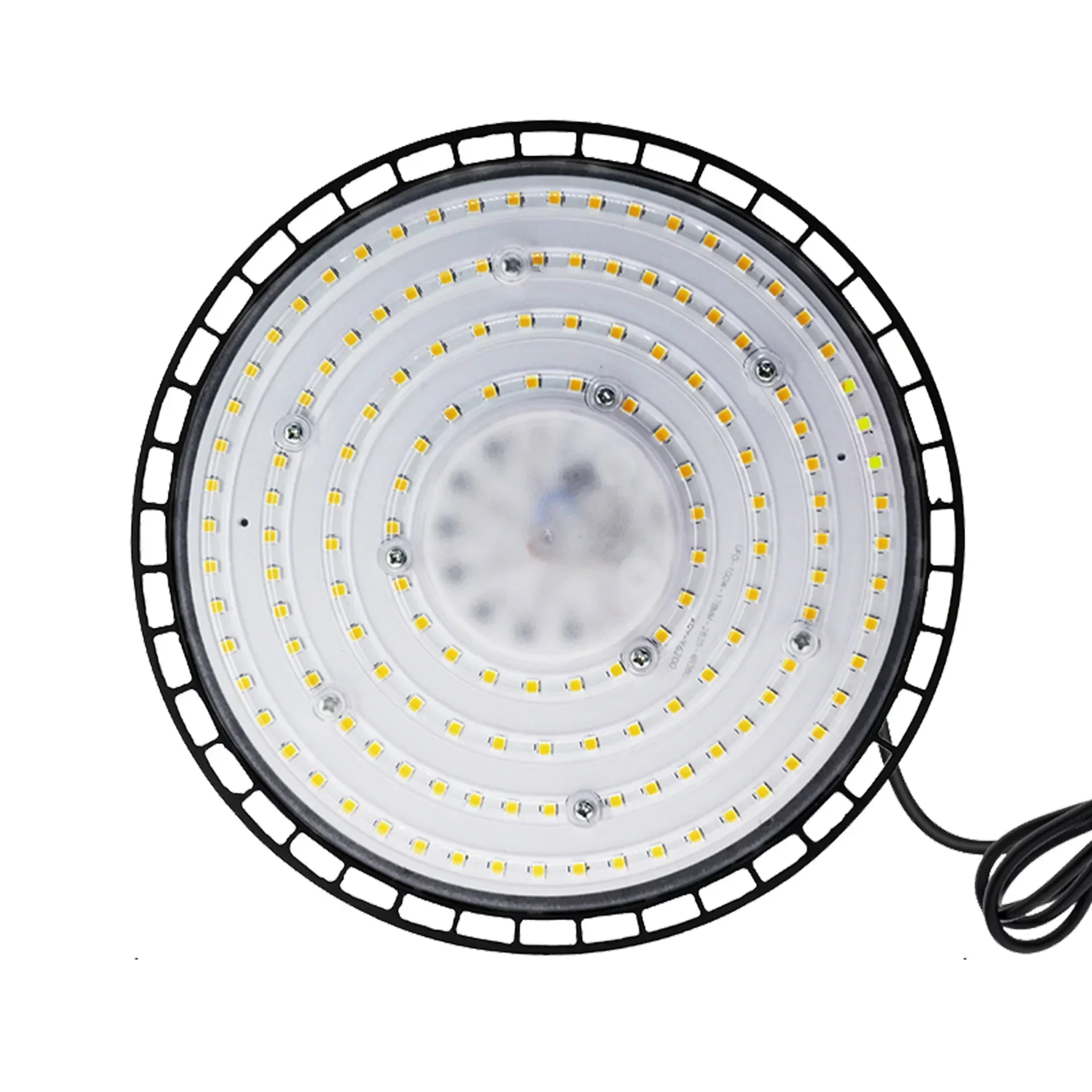 UFO LED High Bay Lights Super Bright 100/150/200W Waterproof Commercial Industrial Market Warehouse Garage Workshop Garage Lamps
