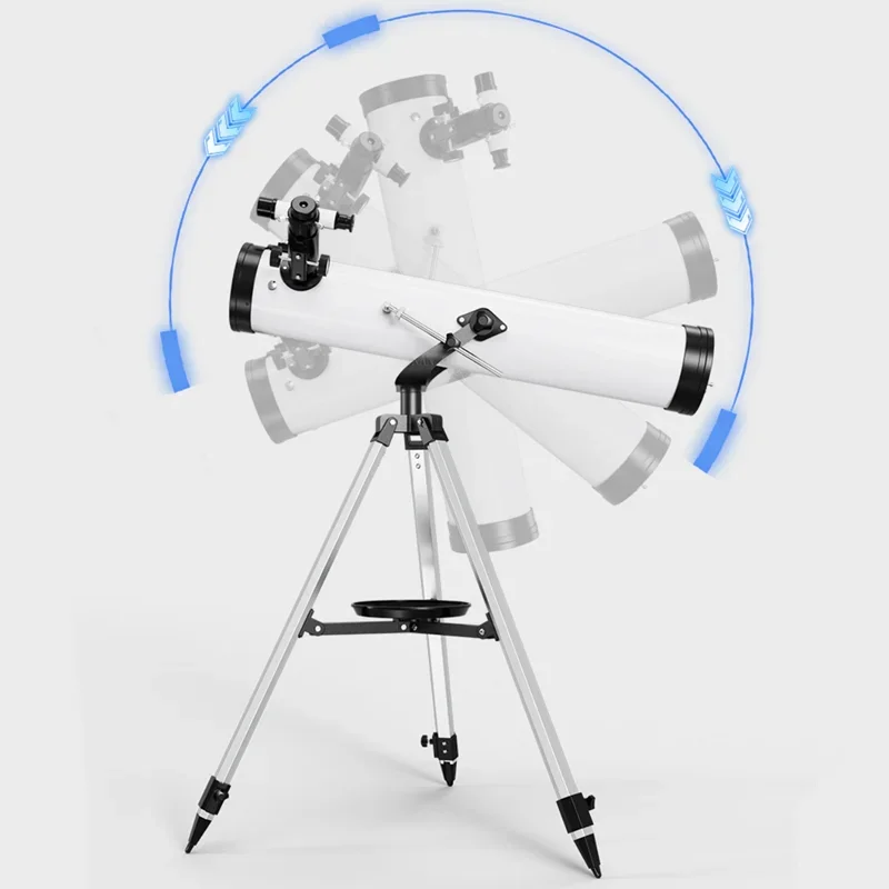 35X-875X 확대 전문가용 천체 망원경 우주용 114MM 구경 쌍안경 삼각대 달 목성 성운