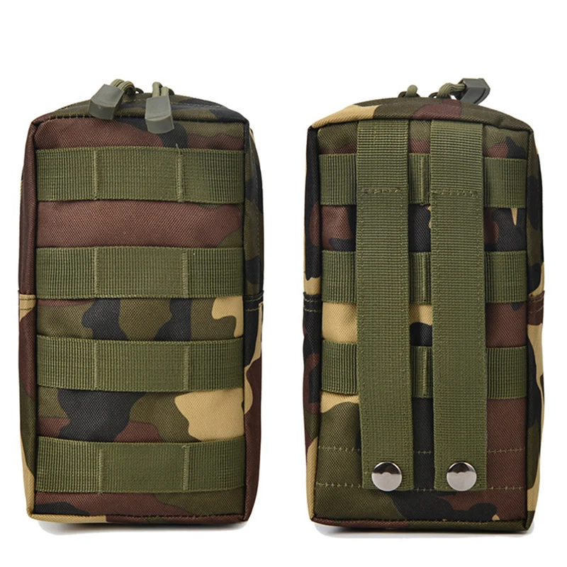 600D Oxford Outdoor Bag EDC Molle Tool Zipper Waist Accessories Durable Belt Comouflage Pouch Airsoft Best Sellers In Luggage, Bags