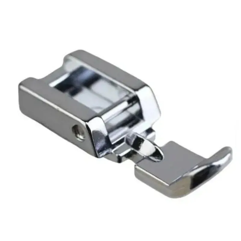 Zipper Sewing Machine Presser Foot Left Right Narrow Foot Compatible with Low Shank Snap on Singer Brother Sewing Accessories