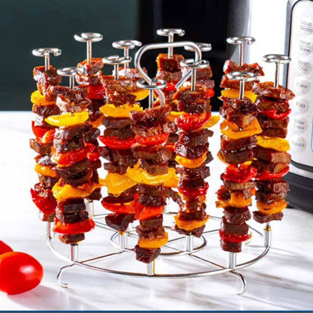 Air Fryer Skewers,Kebab Stand,Ninja 15 in 1 Accessories,Compatible with 8 Quart Ninja Foodi/Pot/Pressure Cookers