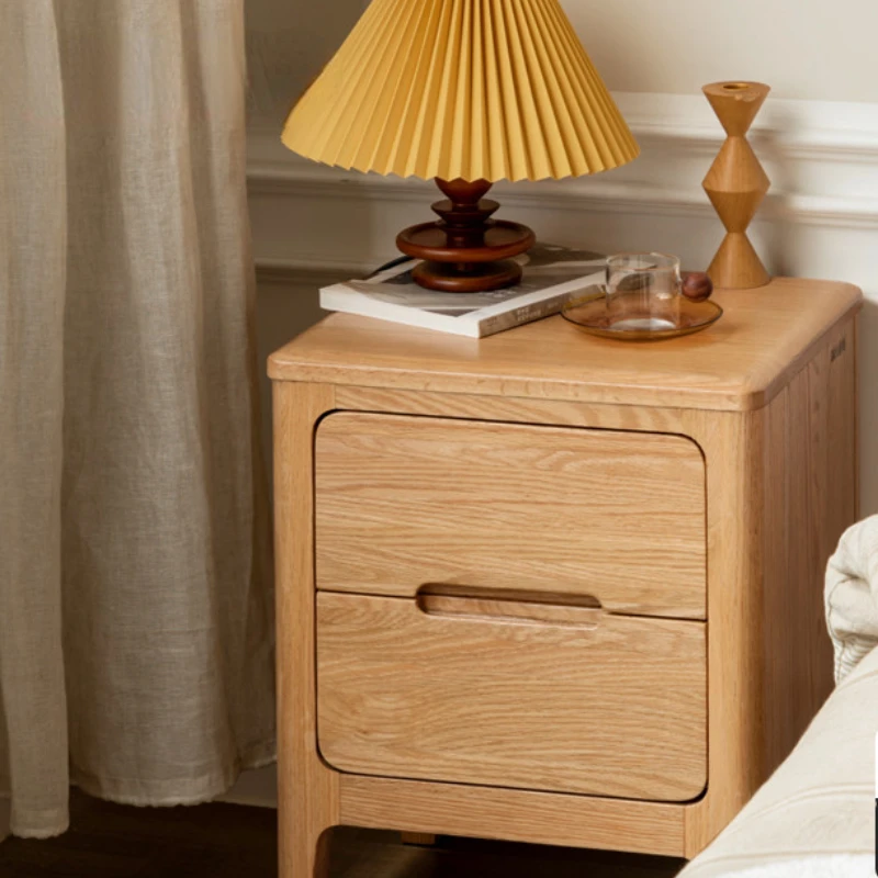 

Все подсвечники современный простой дубовый прикроватный маленький шкаф Скандинавская спальня простой шкаф для хранения