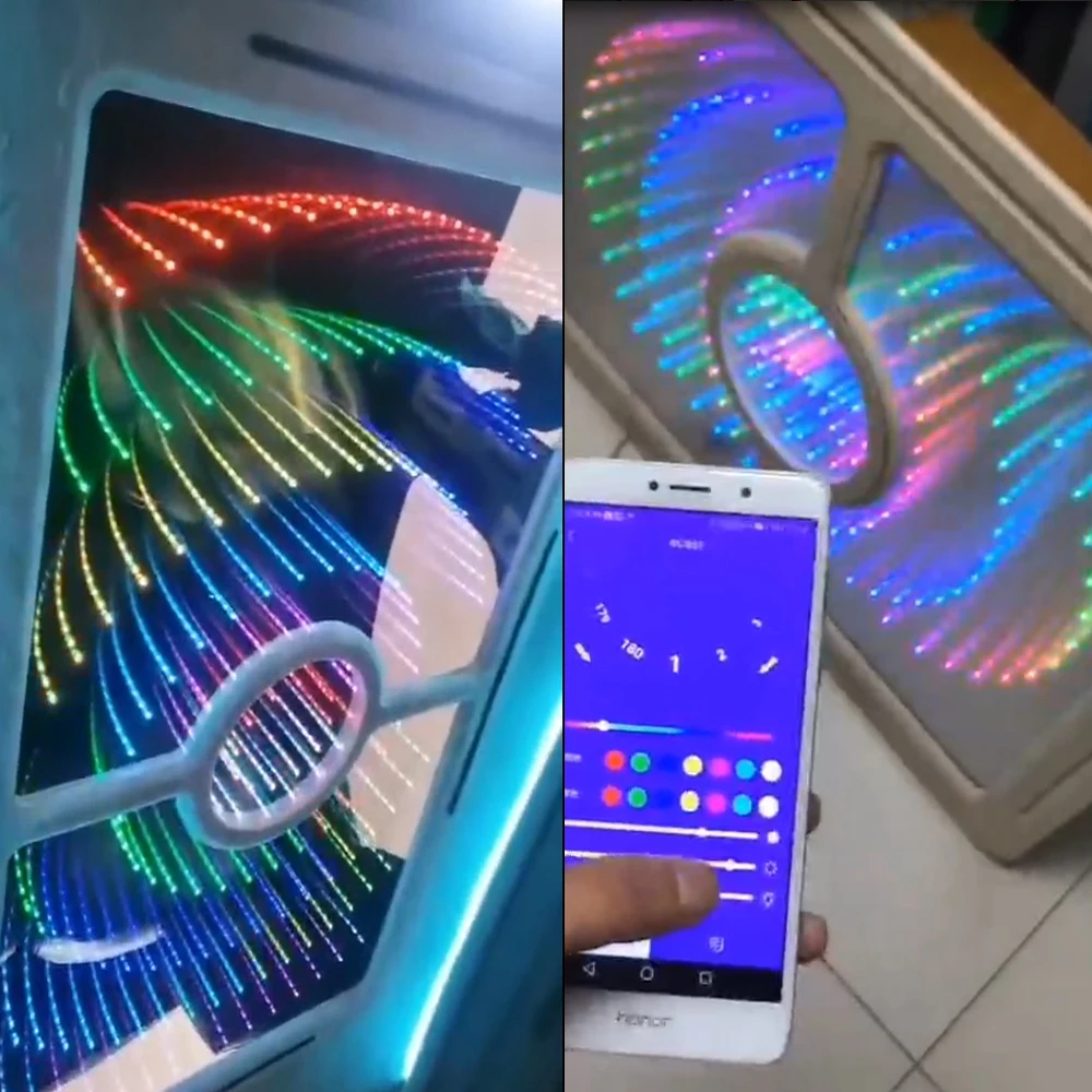 Рисунок 5 - Круглые разноцветные неоновые светодиодные