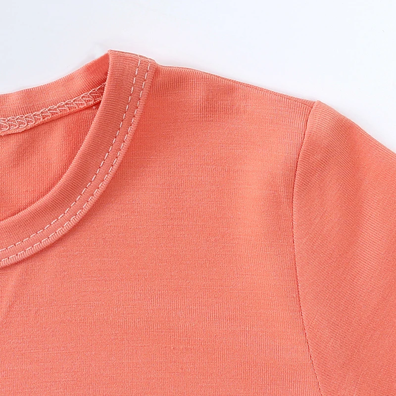 2026 Bambusfaser Kinder Jungen Mädchen Kleidungsset Atmungsaktive Pyjamas Kurzarm-Oberteil+Shorts Baby Loungewear Kinderschlafanzug – Detail 9