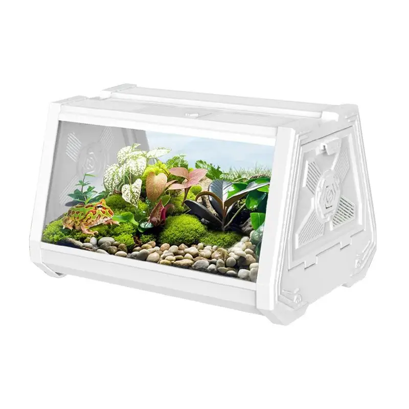 Portable Reptile Habitat Ventilated Feeding Aquarium