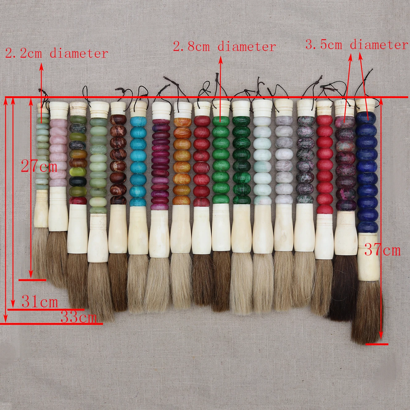 Decorative calligraphy brush, table accessory, home decoration 2