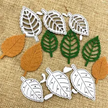 

6PCS/lot leaf Metal Cutting Dies Stencil Die Cut Scrapbooking Craft Stamps