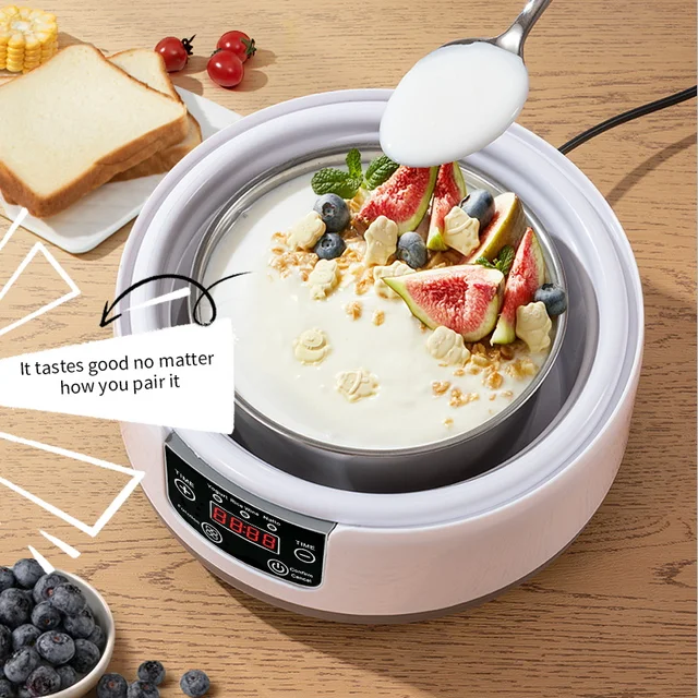 Electric Mini Yogurt Maker Automatic Multifunctional Yogurt Machine Kitchen Rice Wine Maker Natto Fermenting Machine Household 2