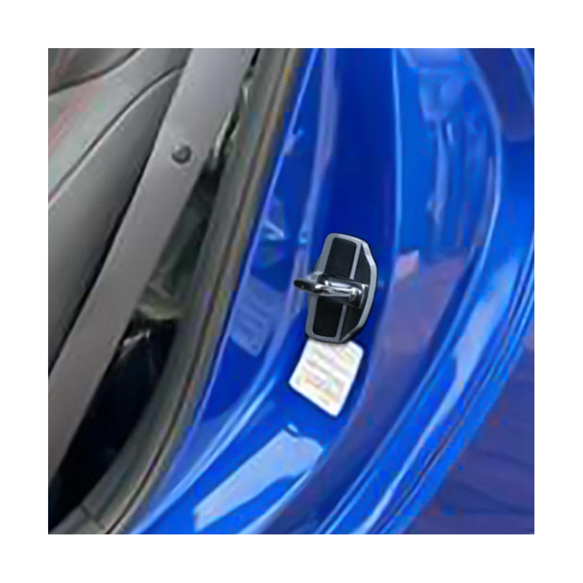 Car Door Lock Protection Cover Stabilizer Latches for Subaru All Series 4 Set car door lock damper car interior accessories car door lock cover car exterior accessories car door protection pad car door cover