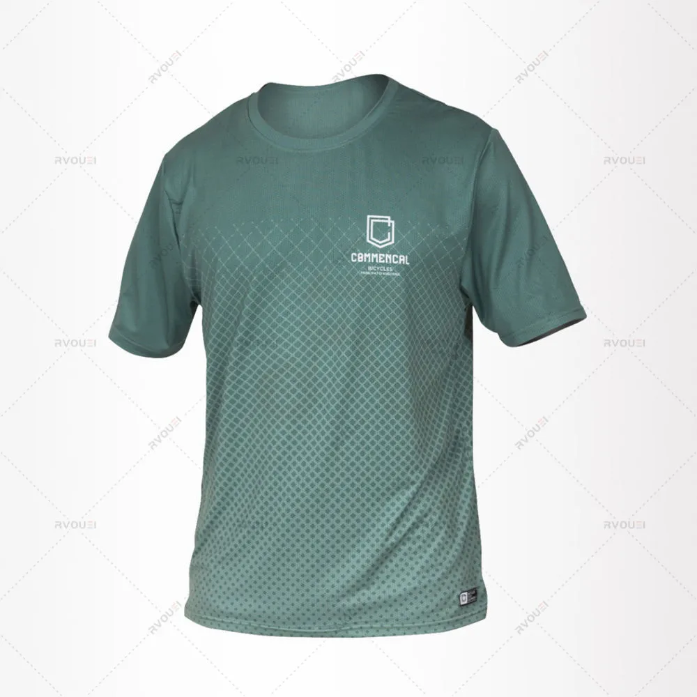 Moto Mountain Bike Commencal Downhill Jersey Mtb Offroad Dh Mx Bicicletta Locomotiva Maglia Cross Country Mountain Bike Jersey