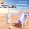 50000mAh Power Bank Super Fast Charging Battery 4 in 1 High Capacity Digital Display PowerBank For iPhone Samsung Huawei New 1