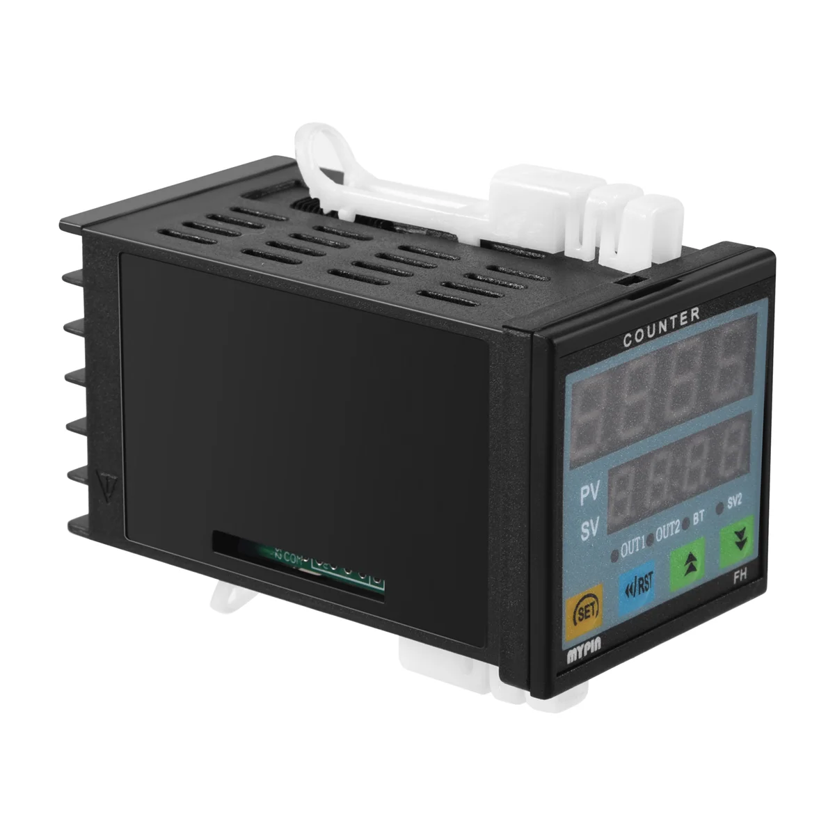 MYPIN 4 디지털 카운터 길이 카운터 길이 계량기, 다기능 지능형 90-260V AC/DC 프리셋 릴레이 출력