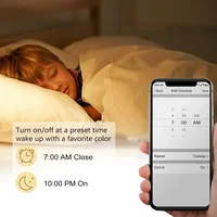 Melery Smart Life WIFI Light Wall Switch Touch 8/10Gang แผงกระจก, Remote Voice Control Tuya Alexa Google Home Assistant 4