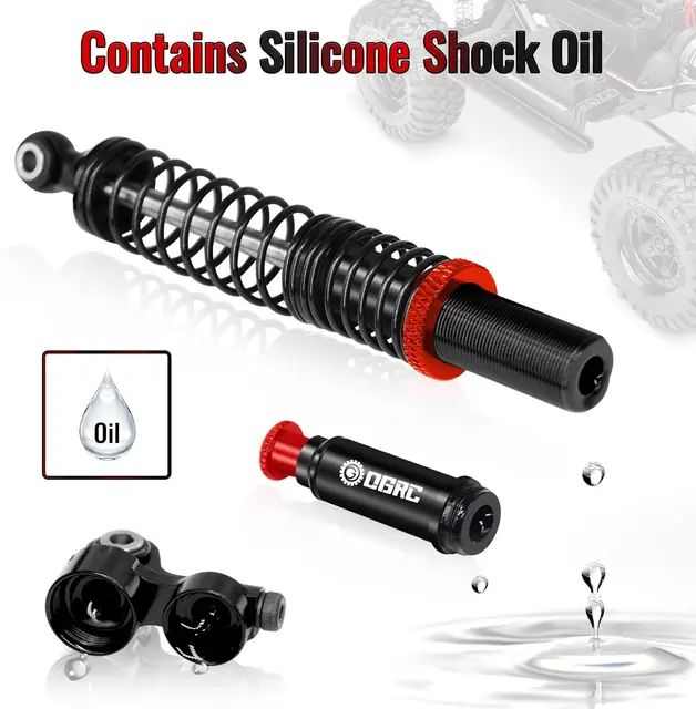 RCカー用ショックアブソーバー Compatible With SCX10 For TRX4 D90