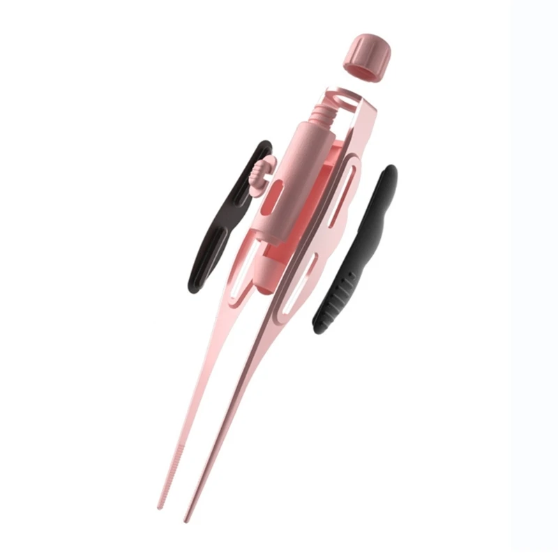 LED Ear Wax Removal Tweezers Anti-Skid Pick Tool with Brightness Light...