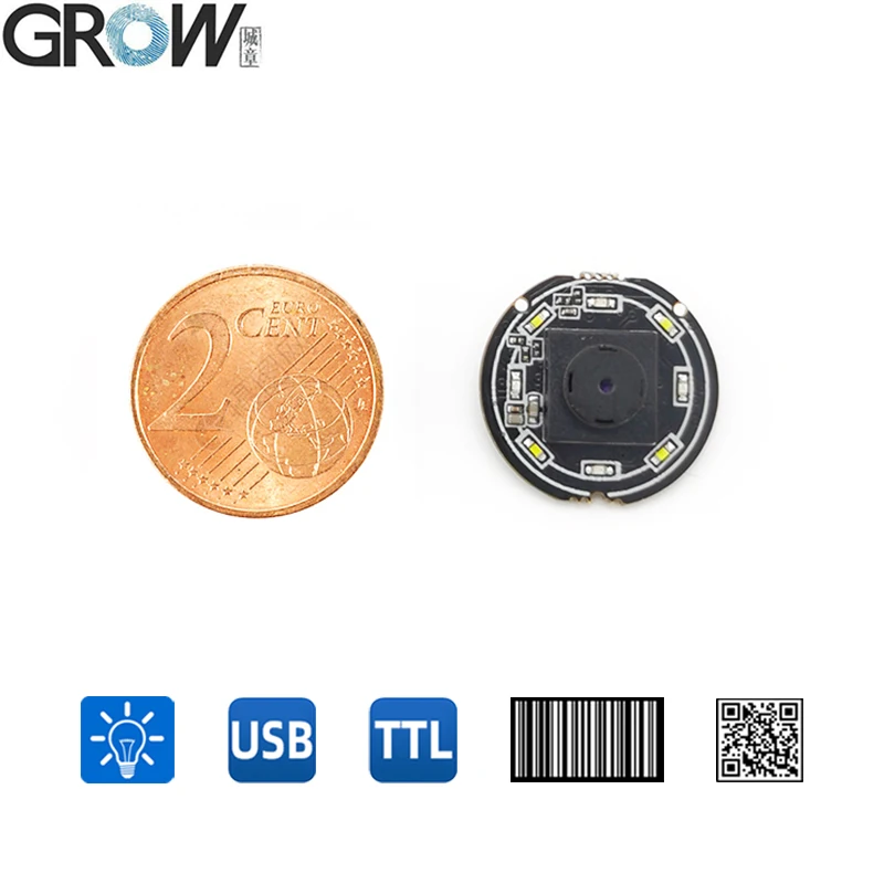 GROW GM861XS Small 1D/2D Bar Code QR Code Barcode Reader Module