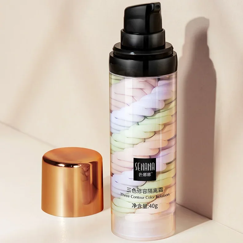 1pcs Three-color Touch-up Cream To Brighten The Skin Refreshing and Moisturizing BB Cream Natural Nude Makeup Base De Maquillaje 4