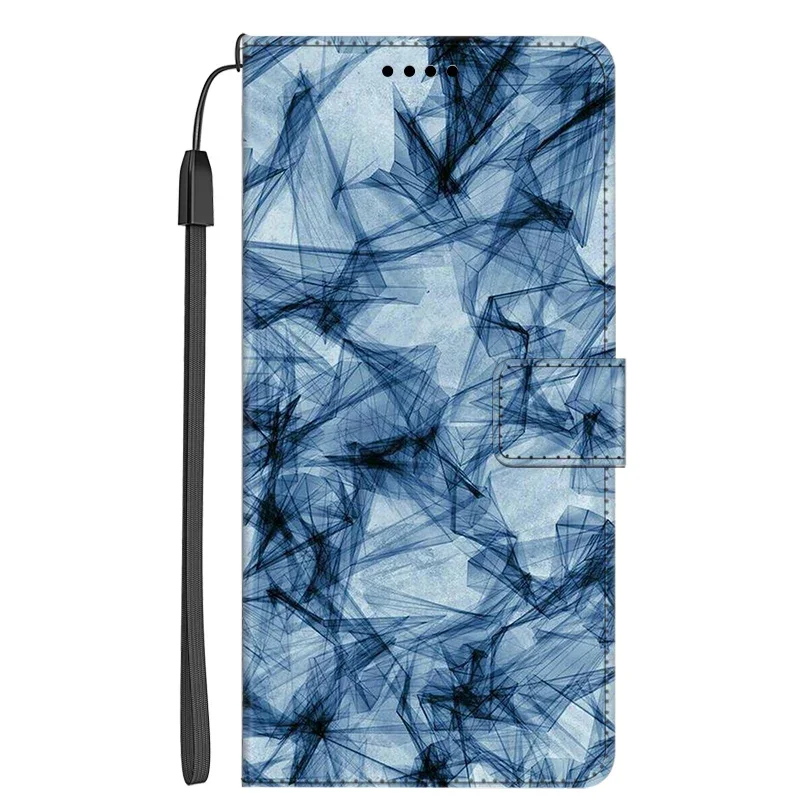Elegant Marble Flip Leather Wallet Phone Case