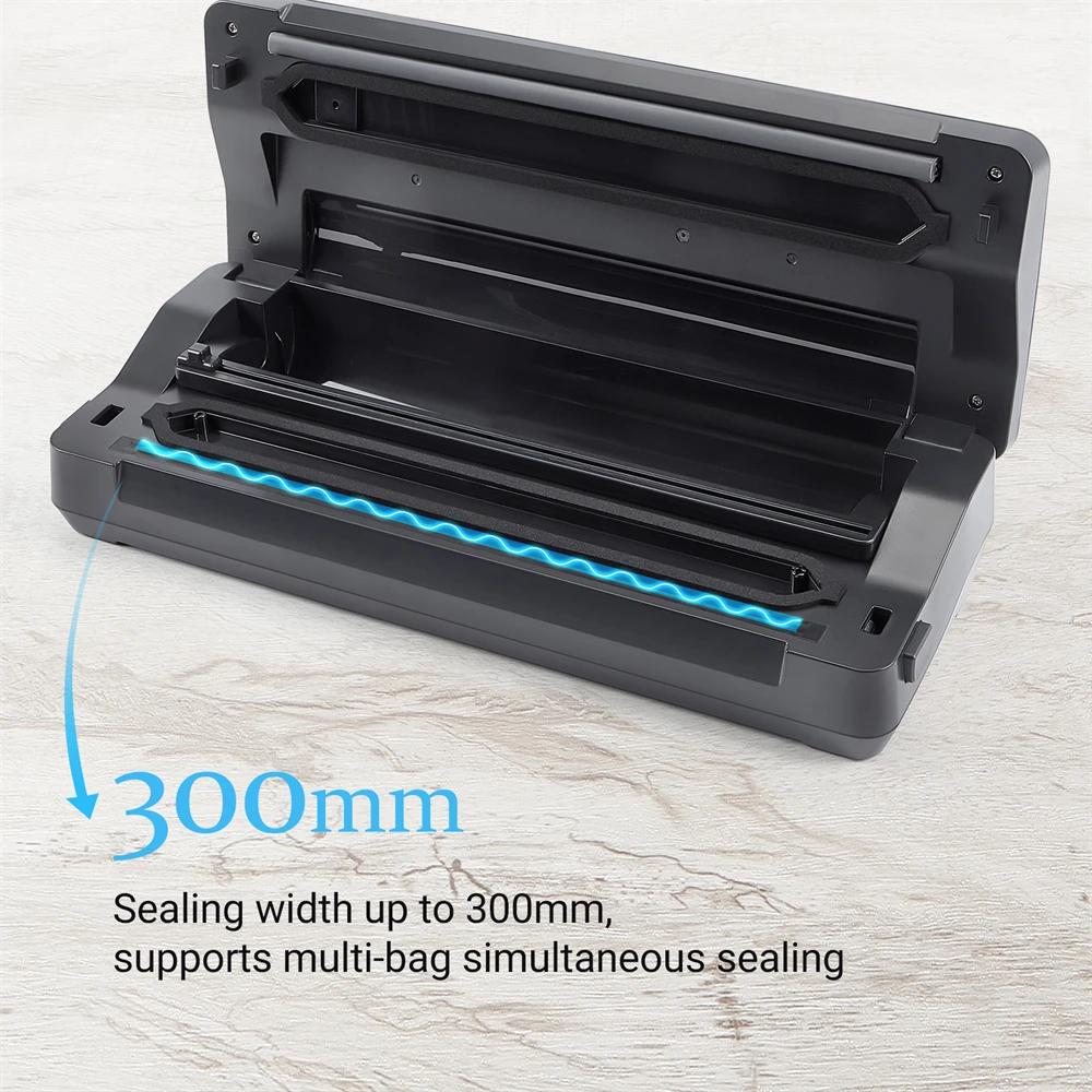 INKBIRD Sealing-Time Countdown& Viewable Window Vacuum Sealer Machine