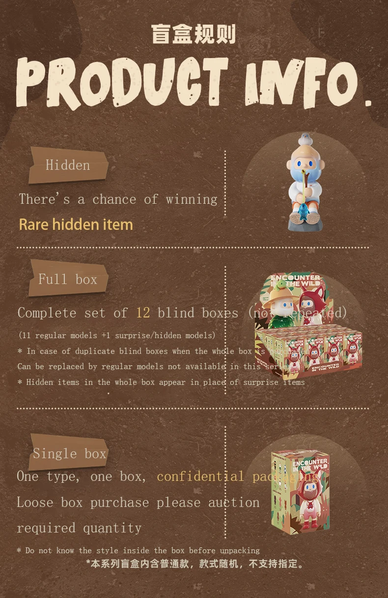 Farmer Bob Encounter In The Wild Series Anime Action Figure Guess Bag Ornament Figurines Home Decor Desktop Dolls Model Gift
