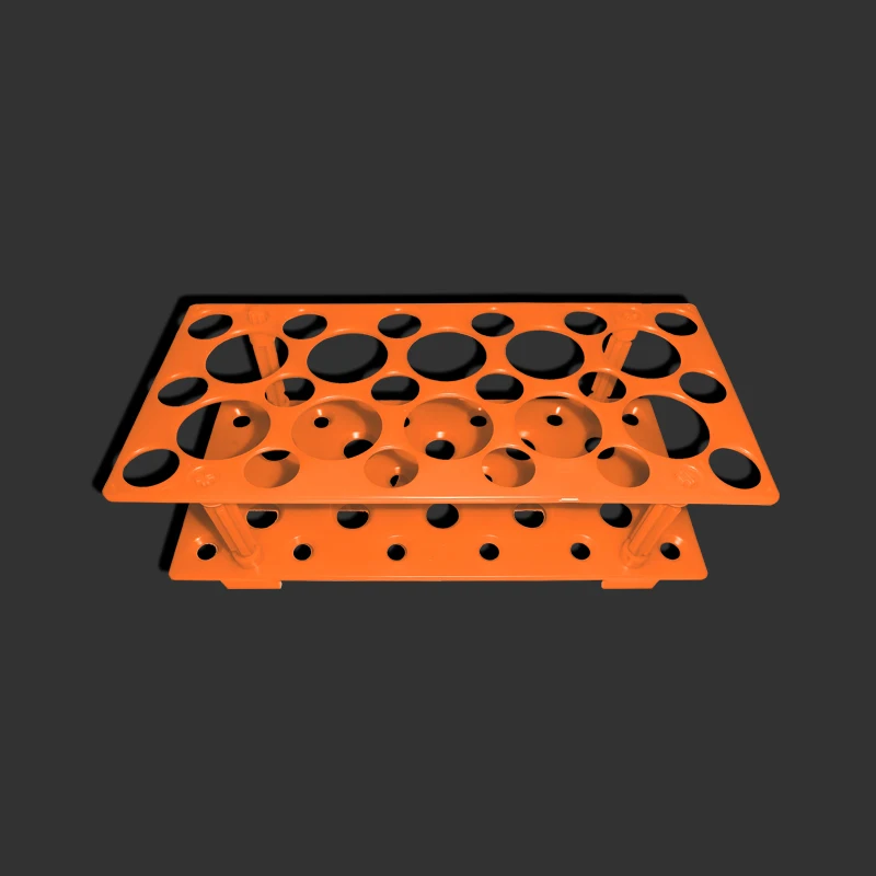 Test Tube Rack 28 Holes 10/15/50ml Centrifuge Tube Rack Laboratory Detachable Plastic Test Tubes Holder Stand Bracket