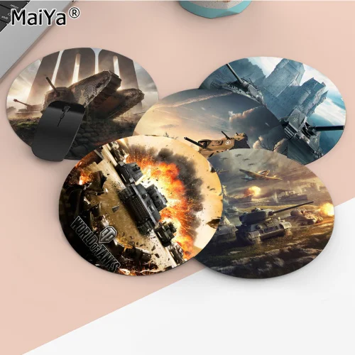 World Of Tanks Game Mousepad Rubber Small Speed Version Game Computer Keyboard Office Table Mat Pc Laptop Mat Writing Desk Mats