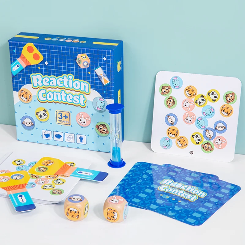 Kids Educational Reaction Competition Game Improves Baby's Concentration Thinking Exercise Early Education Toy 4